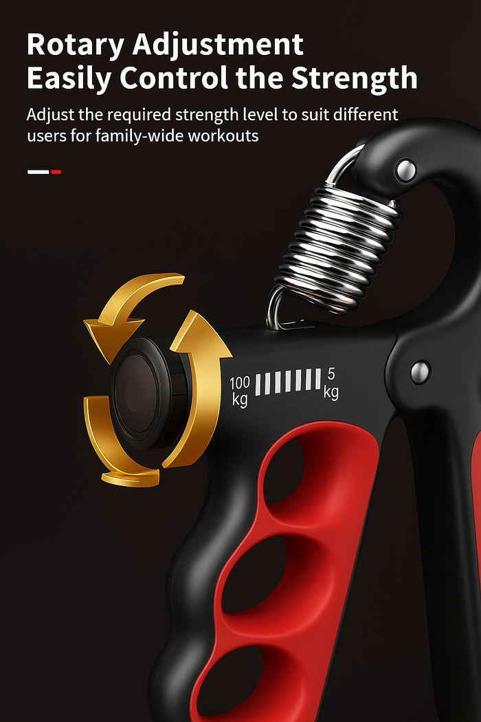 ALYV 4 hole Hand Grip Red