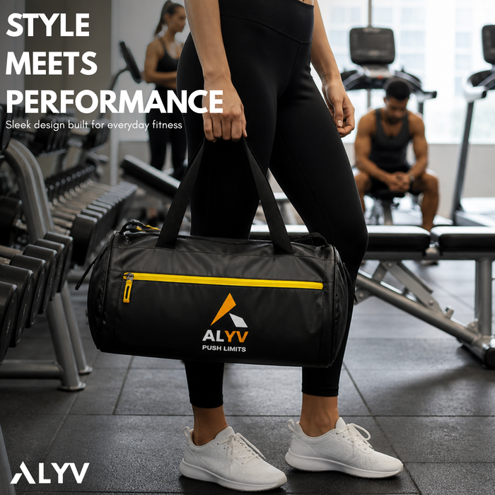 ALYV Sports Duffel Gym Bag – 25L