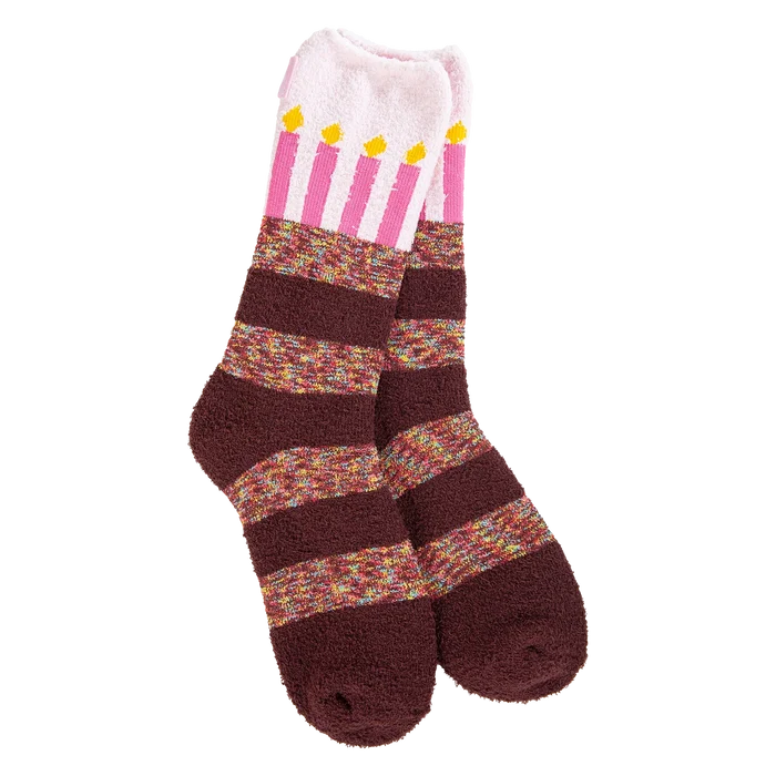 Birthday Cake World's Softest Socks