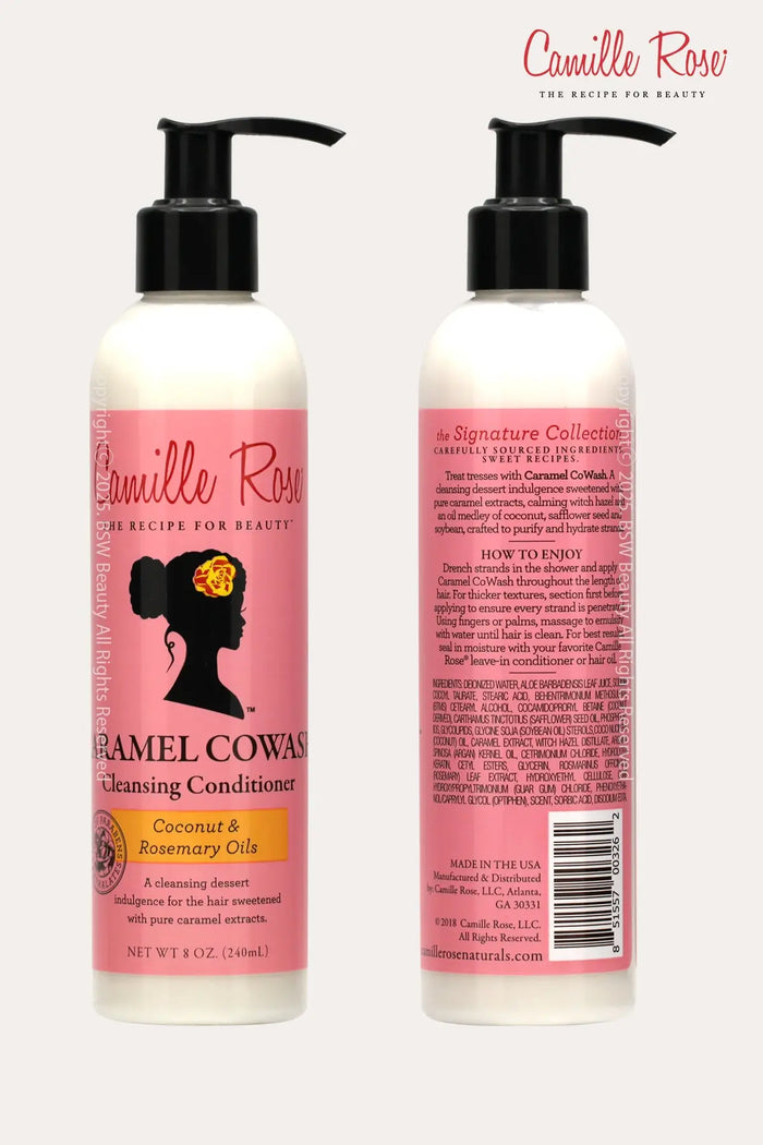 CAMILLE ROSE CARAMEL COWASH CLEANSING CONDITIONER 8oz - BSW BEAUTY CANADA