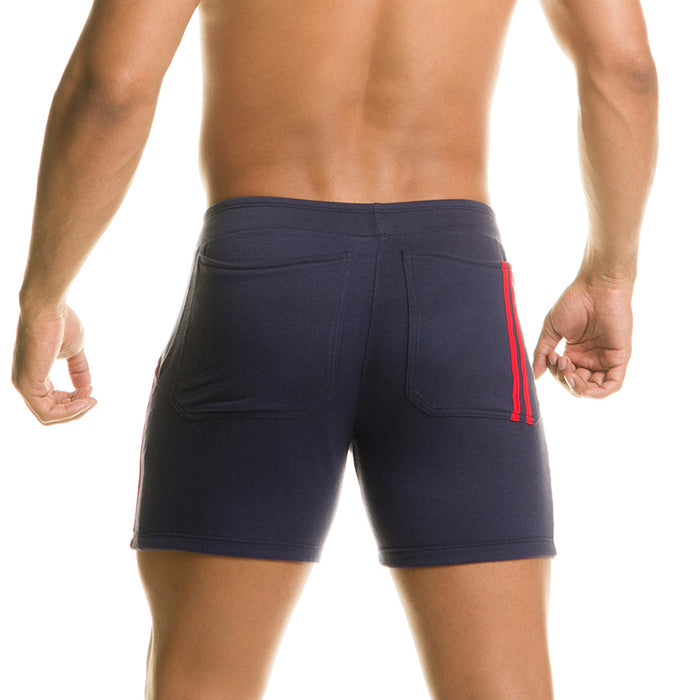 Chari Blue Short en modelo de Gigo Underwear