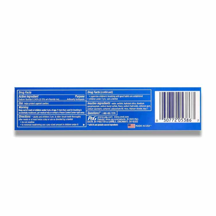 Crest - 3D White Vibrant Mint Toothpaste 2.3 oz - 24 Pack