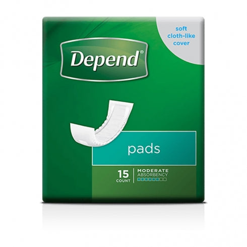 Depend Unisex Absorbent Pads