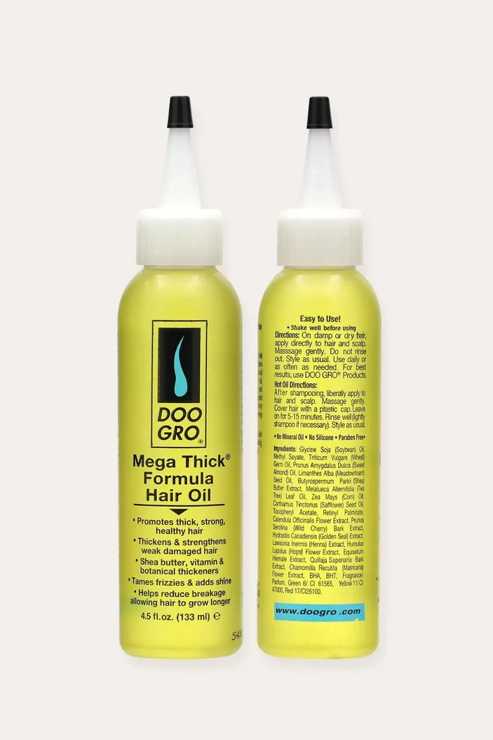 DOO GRO MEGA THICK FORMULA HAIR OIL 4.5oz DOO GRO