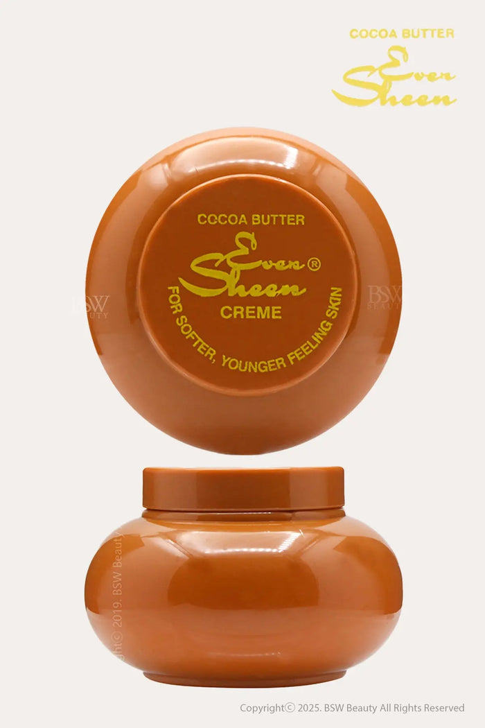 EVER SHEEN COCOA BUTTER CREAM JAR 8.45oz - BSW BEAUTY CANADA