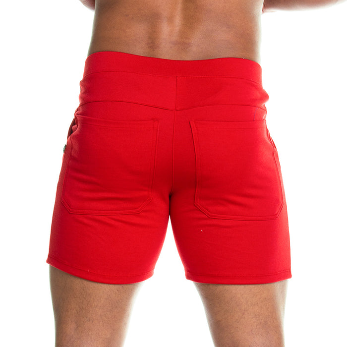 Formal Red Short vista posterior de Gigo Underwear