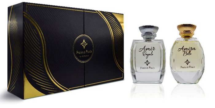 Frais Et Frais Luxury 2-Piece GiftSet Amira Bella EDP Spray 3.4 Oz + Amir Royale EDP Spray 3.4 Oz