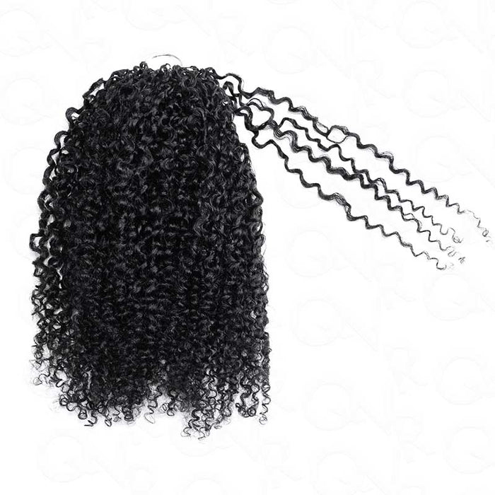 qvr human hair crochet braids soft tight curls for everyday protective hairstyle