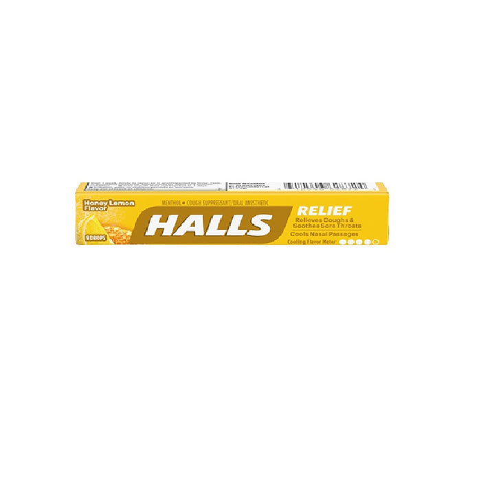 HALLS - Honey Lemon - 45g