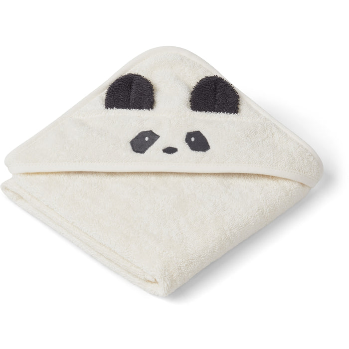 Hooded Towel - Organic Cotton - Panda - Creme De La Creme