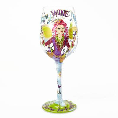 LOLITA WINE GLASS FAIRY WINE MOTHER - Cardsmart & Gift