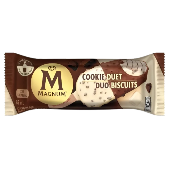 MAGNUM Cookie Duet Ice Cream Bar - 85ml