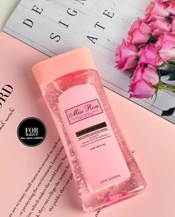 Miss Rose Body Oil - Soft Glow Moisturizer Miss Rose Body Oil Pinky Cosmetics