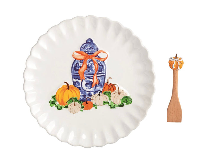 Mud Pie Topiary Cookie Plate