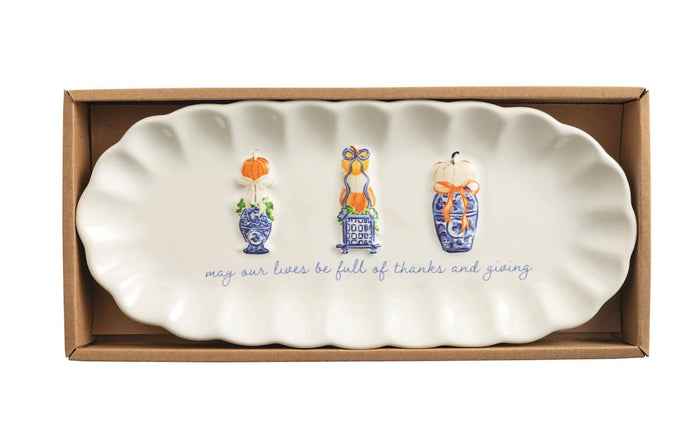 Mud Pie Topiary Sentiment Tray