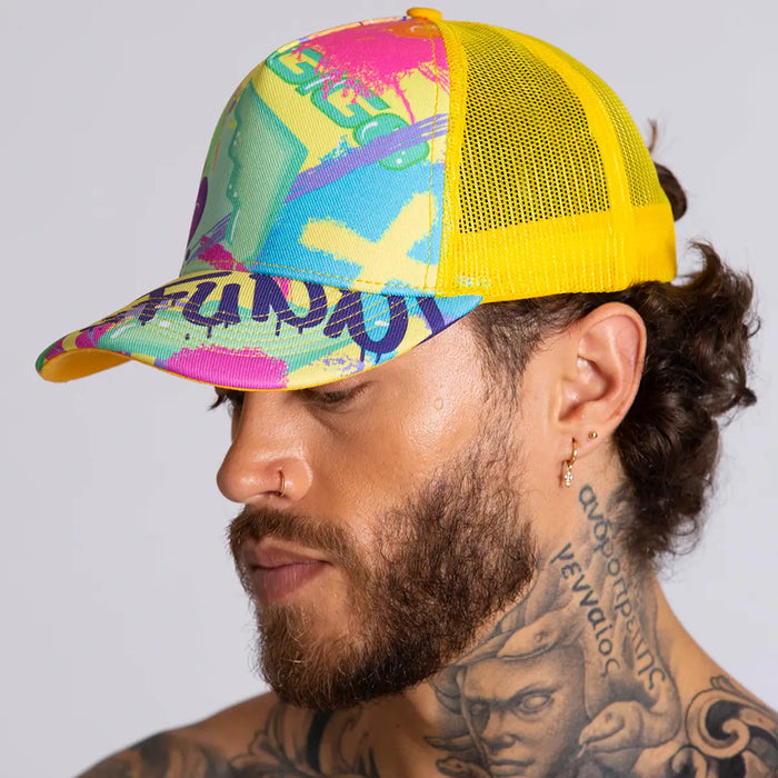 Neon Yellow Caps de Gigo Underwear