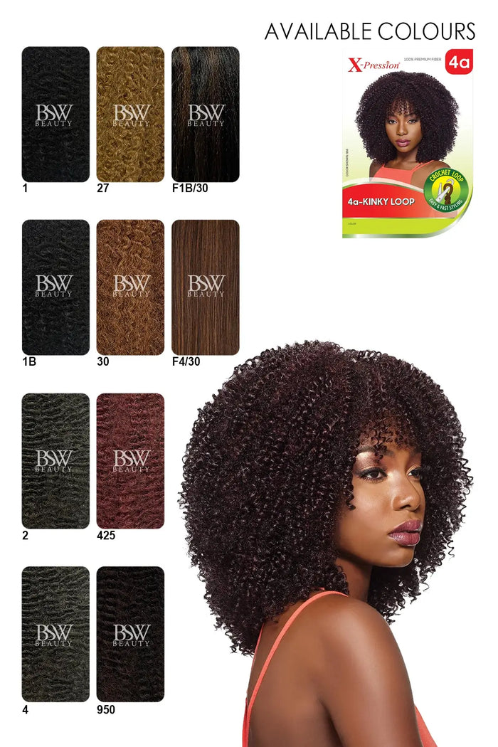OUTRE X-PRESSION BRAID 4A-KINKY LOOP - BSW BEAUTY CANADA