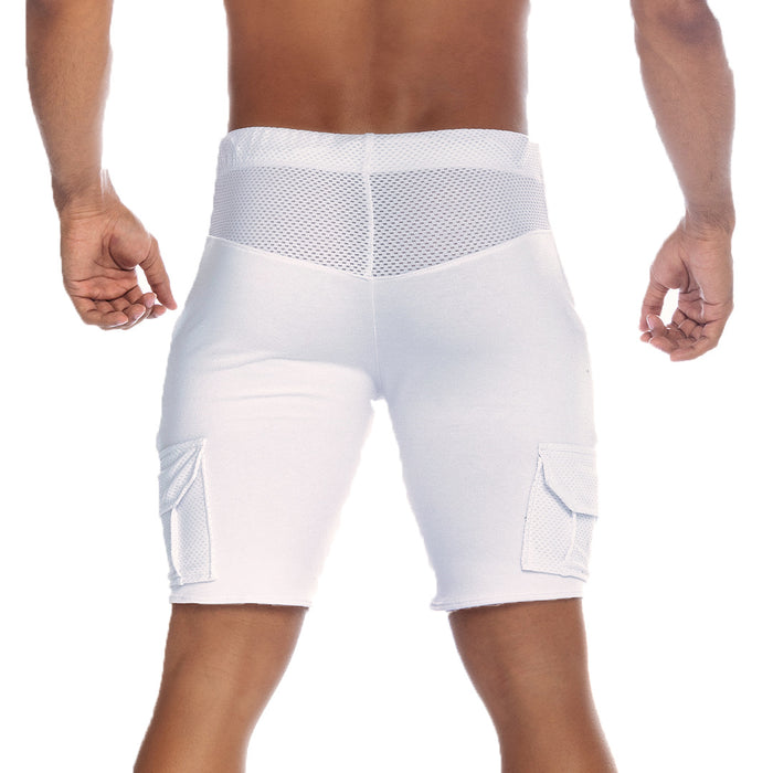 Pocket White Short vista posterior de Gigo Underwear