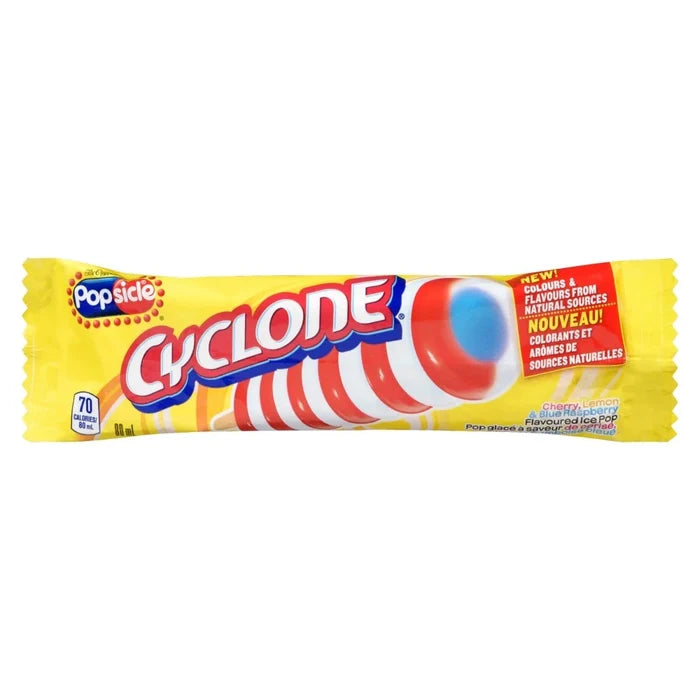 Popsicle Cyclone - Cherry, Lemon & Blue Raspberry - 80ml