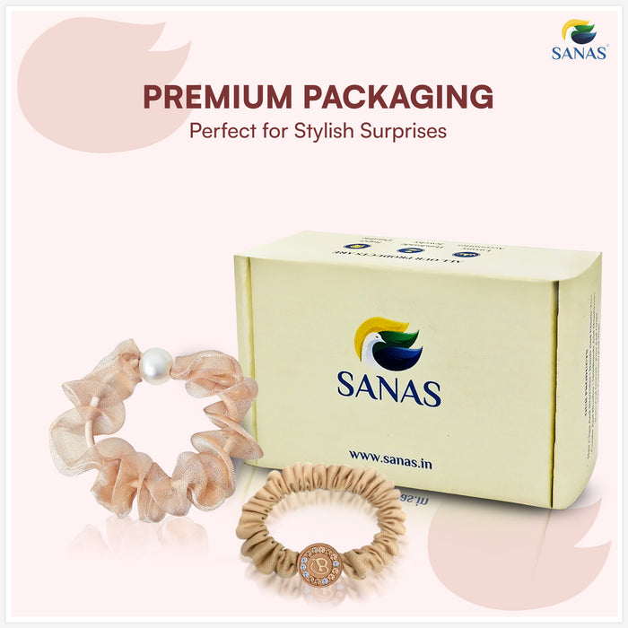 Soft Hair Bands Scrunchies for Thick and Thin Hair