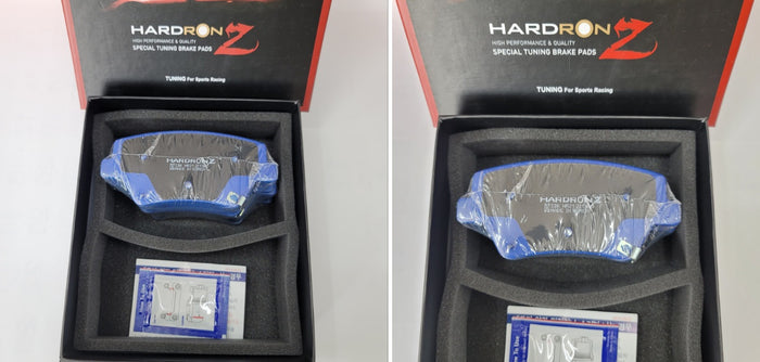 Sangsin Hardron ZR Brake Pads F&R GENESIS GV80 Track & Street Performance