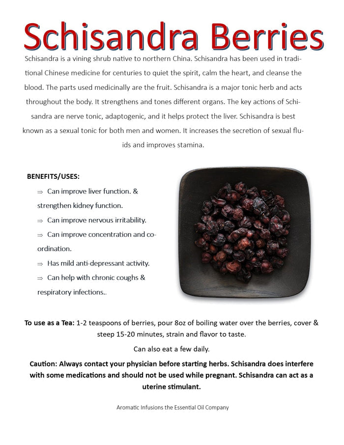 Schisandra Berries Whole
