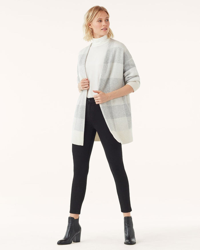 Splendid Aurora Soft Cashmere Plaid Cardigan - Taryn x Philip Boutique