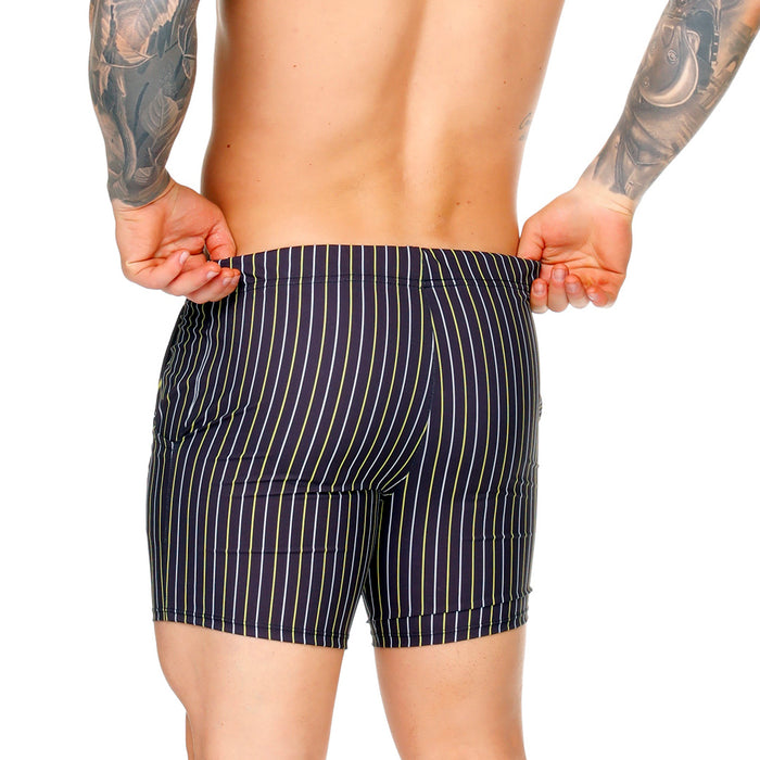 Sultan Black Beachwear vista posterior de Gigo Underwear