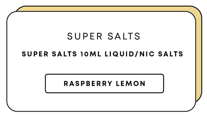 Super Salts 10mL E-Liquid | Raspberry Lemon-Image 1