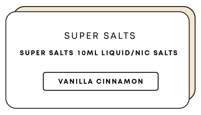 Super Salts 10mL E-Liquid | Vanilla Cinnamon-Image 1