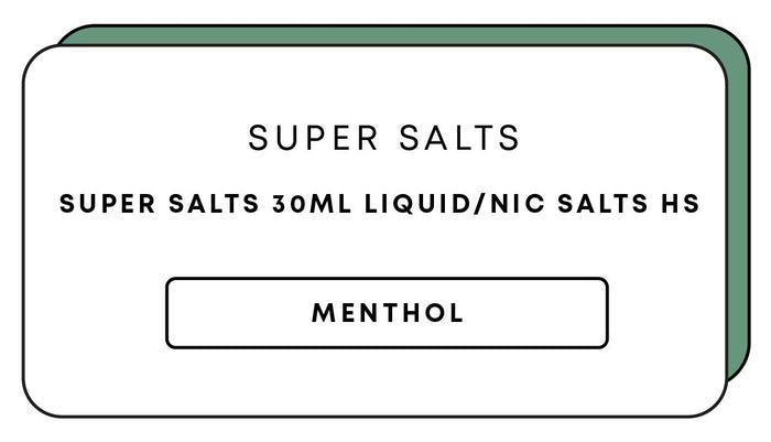 Super Salts 30mL E-Liquid HS | Menthol-Image 1