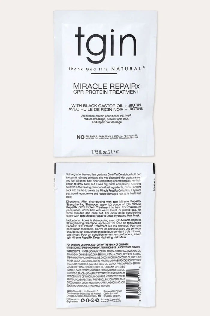 TGIN MIRACLE REPAIRX CPR TREATMENT 12oz - BSW BEAUTY CANADA