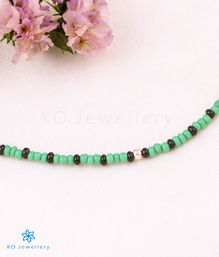 The Harit Silver Nazariya Anklets