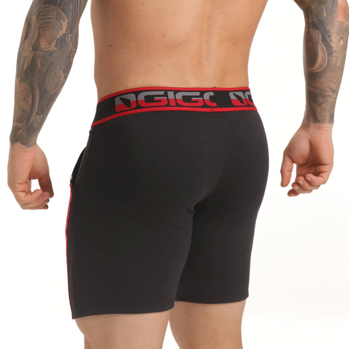 Versatil Red Short vista posterior de Gigo Underwear