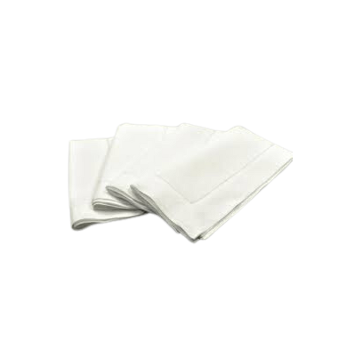 1 ply White Dinner Napkins