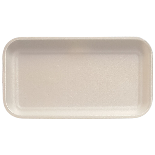 17S White Foam Trays