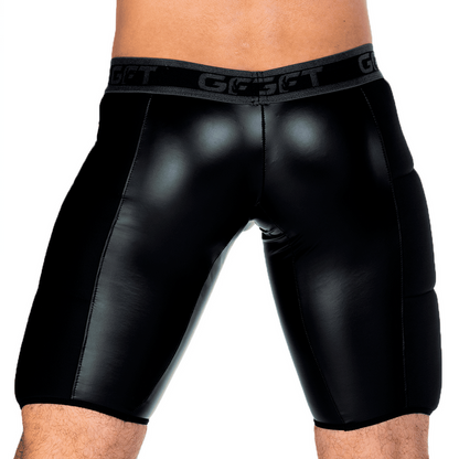 2 Fetiche Black Trunk Long vista frontal de Gigo Underwear