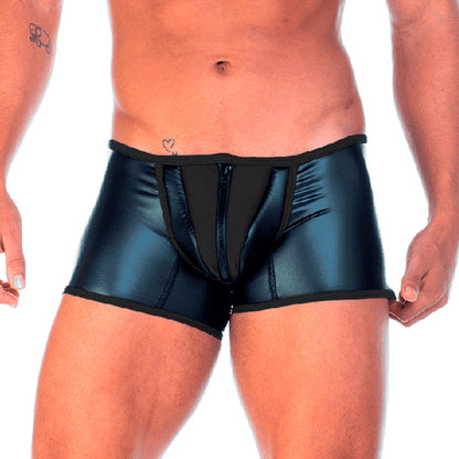 2 Fetiche Black Zipper Trunk de Gigo Underwear