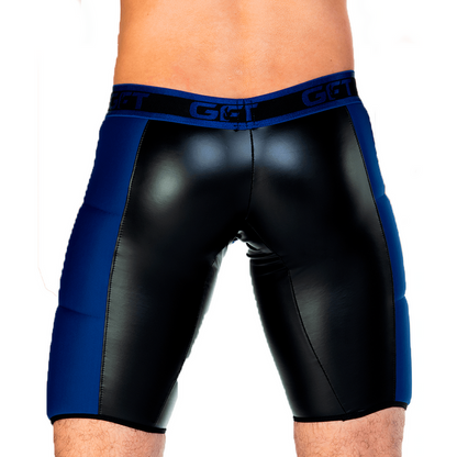 2 Fetiche Blue Trunk Long vista posterior de Gigo Underwear