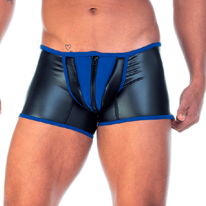 2 Fetiche Blue Zipper Trunk de Gigo Underwear