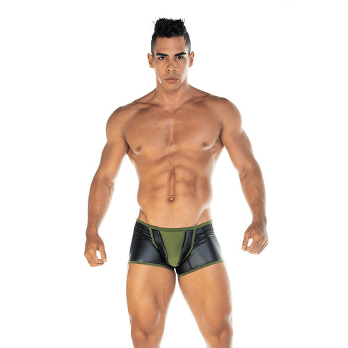 2 Fetiche Green Trunk de Gigo Underwear