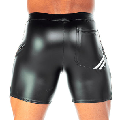 2 Fetiche White Short vista posterior de Gigo Underwear