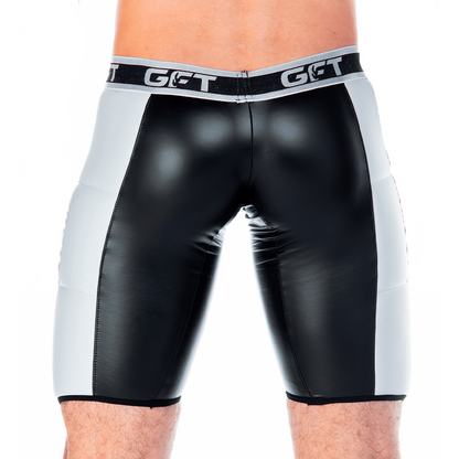 2 Fetiche White Trunk Long vista frontal de Gigo Underwear