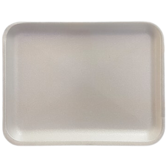 25D White Foam Trays