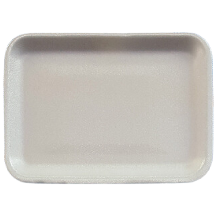 2S White Foam Trays