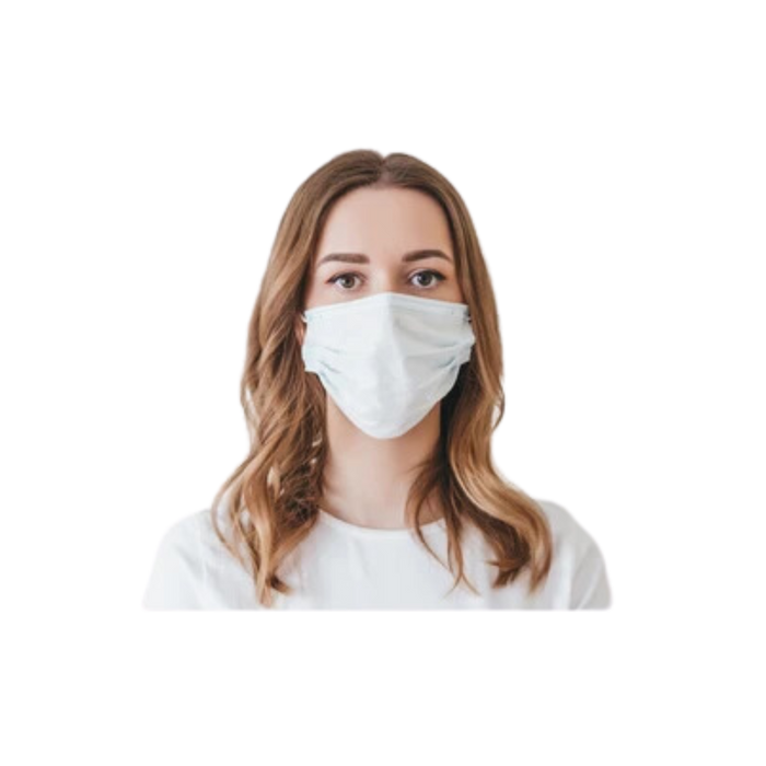 3 ply White Protection Mask