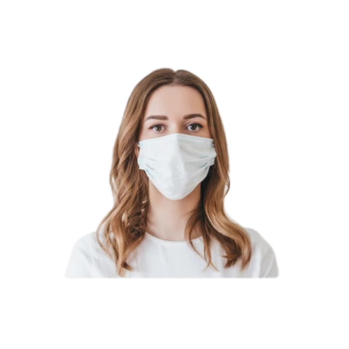3 ply White Protection Mask