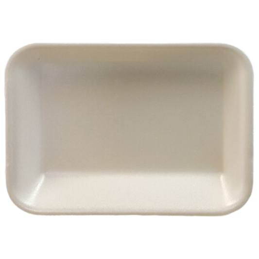 3PP H.D. White Foam Trays