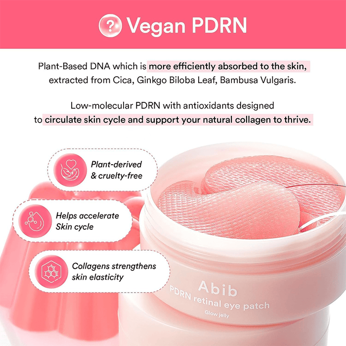 Abib PDRN Retinal Eye Patch Glow Jelly - Beauty Tribe