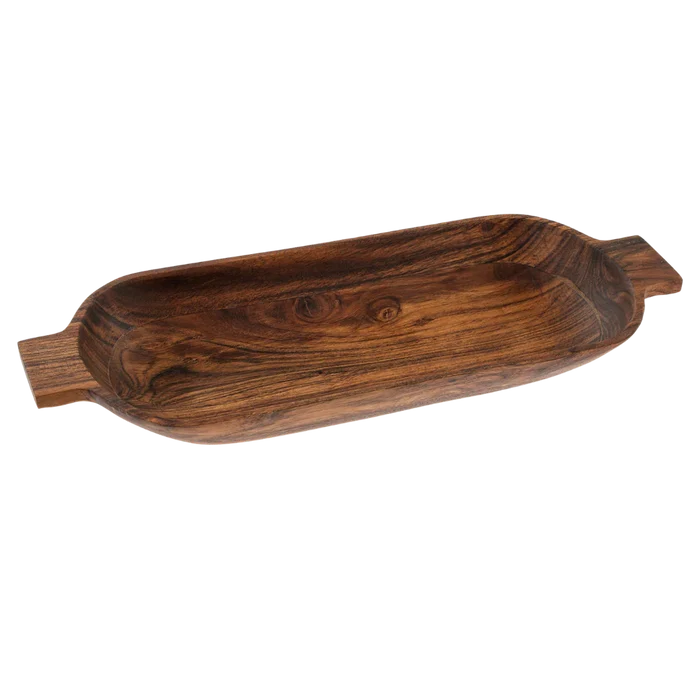 Acacia Handled Tray - Magnolia Lane co. Home + Garden + Gift